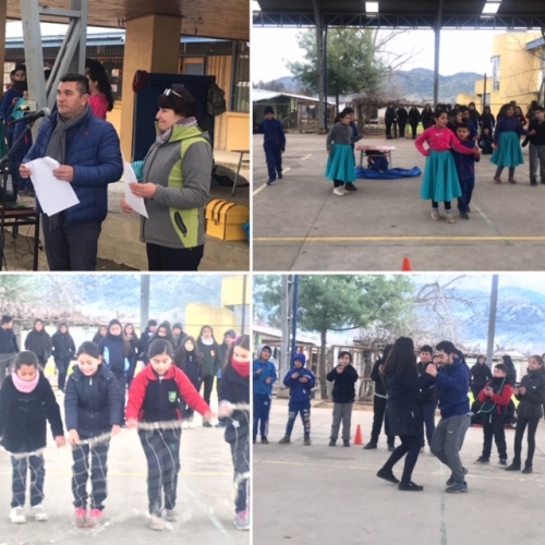 LOS NIÑOS BAILARAN ANTE LA VIRGEN