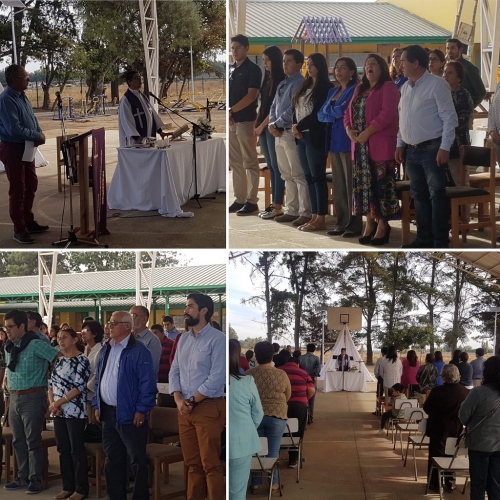 COMUNIDAD ESCOLAR DE SANTA RITA, CELEBRO MISA IN MEMORIAM POR SU EX DIRECTOR