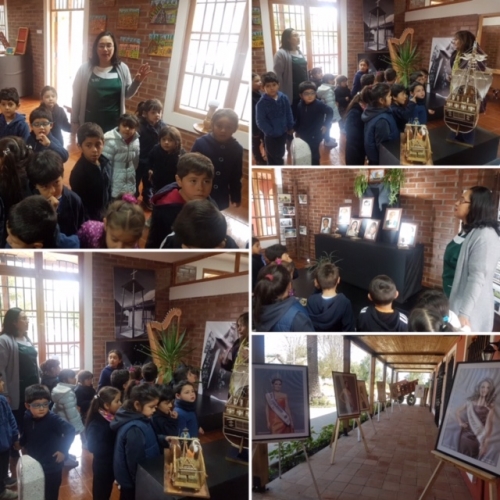 PEQUE&Ntilde;ITOS DE LA ESCUELA EL MANZANO, VISITARON EL CENTRO CULTURAL CASAS DE SAN FRANCISCO